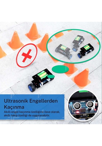 Arduino Akıllı Denge Robotu Pıd Sistemli 2wd Programlanabilir Robot Araba Stem Robotik Eğitim Kiti