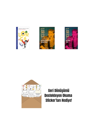Lorca Bütün Oyunları 3 + Bernarda Alba Nın Evi Mariana Pineda + Kanlı Düğün Yerma + Okuma Sticker'ları