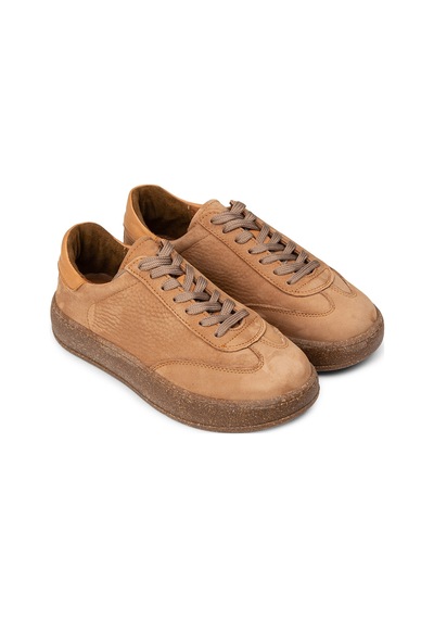 Deery Kadın Hakiki Nubuk Taba Renk Sneaker Ayakkabı - Se620ztbac01 Taba