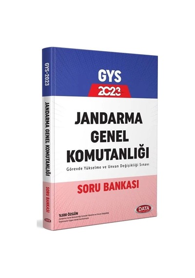 Data 2023 Gys Jandarma Genel Komutanlığı Soru Bankası Görevde Yük