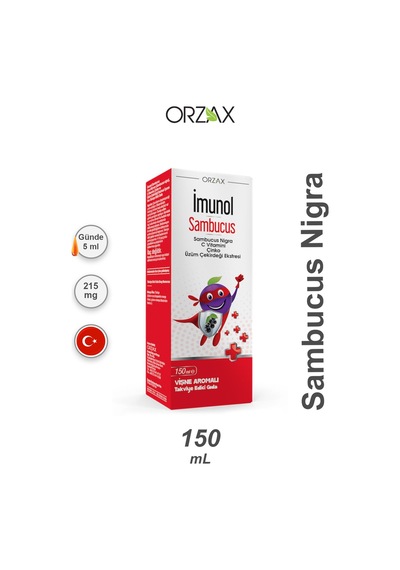 İmunol Sambucus Şurup 150 Ml