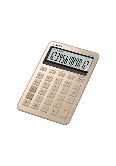 Casio Ms-200dq-gd-w-dp Hesap Makinesi Desktop Gri - Siyah