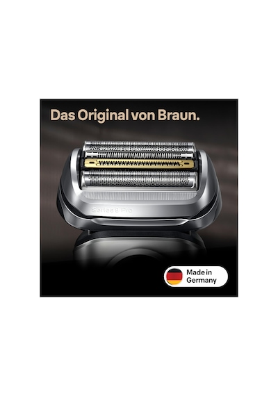 Braun Series 9 Pro Elektrikli Tıraş Makineleri İçin Tıraş Başlığı, Braun Erkek Tıraş Makineleri Series 9 Pro, 94m, Krom, 1'li Paket Braun Series 9 Pro Elektrikli Tıraş Makineleri İçin Tıraş Başlığı, Braun Erkek Tıraş Makineleri Series 9 Pro, 94m, Krom, 1'li Paket