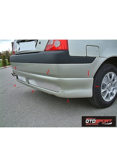 Dacia Solenza Arka Tampon Eki Fiberglass Boyasız
