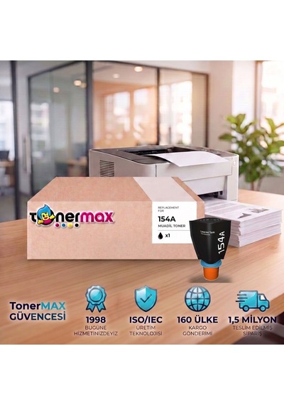 Hp 154a W1540a Muadil Toner Dolum Kiti 2'li Paket / 1502 / 2502 / 1602 / 1604 / 2602 / 2603 / 2604 / 2605 / 2606