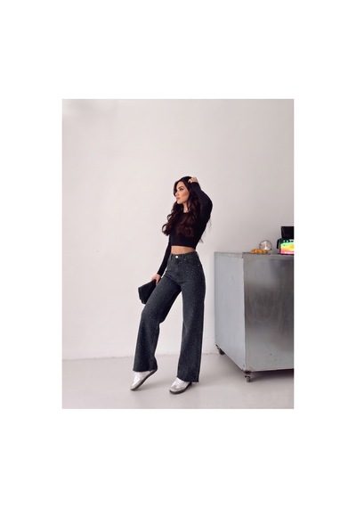 Kene Jeans Kahve Tint Paça Kesik Ön Arka Taşlı Bol Paça Kot/denim Pantolon Kahverengi Kene Jeans Kahve Tint Paça Kesik Ön Arka Taşlı Bol Paça Kot/denim Pantolon Kahverengi