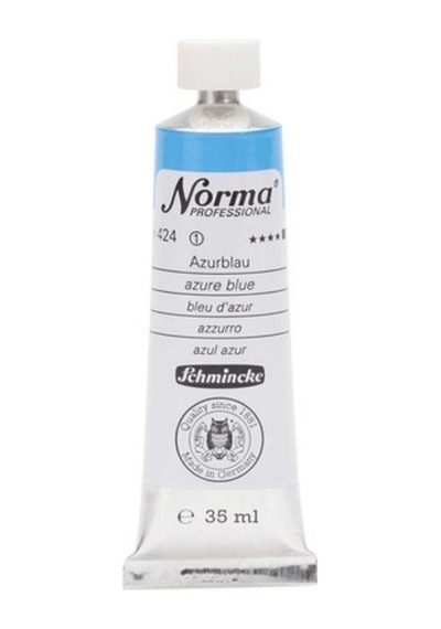 Schmincke Norma Profesyonel Yağlı Boya 35 ML 424 Azure Blue
