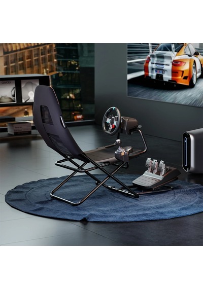 Exvega Ex815 Katlanabilir Koltuklu Sim Racing Yaris Simülatörü Kokpiti Çok Renkli