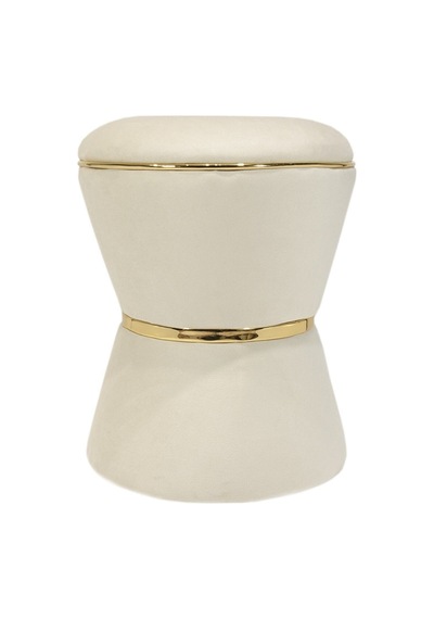Fine Cream-gold Puf Krem