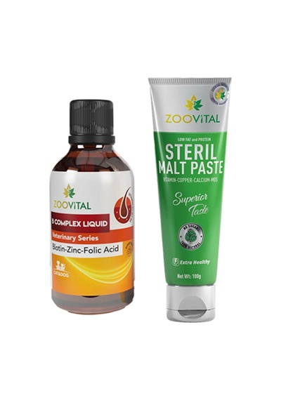 Kediler İçin B Plus Damla 50 Ml + Steril Malte Paste 100 Gr Kısırlaştırılmış Kediler İçin Vitamin