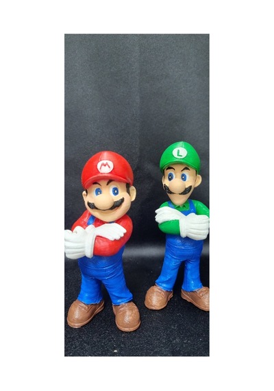 Süper Mario Ve Lui İkili Figür 15 Cm