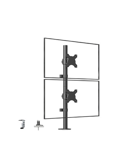 Lexroo Masa Üstü Çift Monitör Standı, 15" - 33" Uyumlu, Vesa, Z002
