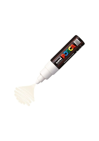 Posca Marker Kalem Pc-7m Siyah Ve Beyaz
