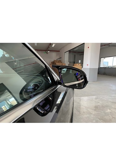 Mercedes W213 Batman Yarasa Ayna Kapağı Piano Black / 2017 ve Sonrası