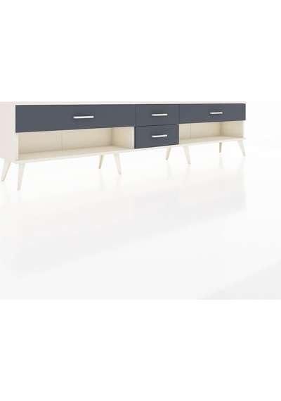Arges Tv Ünitesi 4 Çekmeceli 220x30x51 Aytaşı-antrasit Antrasıt/antrasıt - Aytası Arges Tv Ünitesi 4 Çekmeceli 220x30x51 Aytaşı-antrasit Antrasıt/antrasıt - Aytası