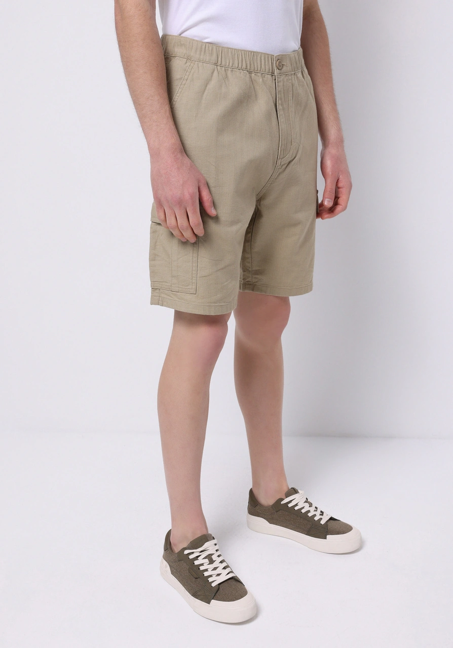 Colin's Colins Regular Fit Orta Bel Düz Erkek Bej Şort Cl1074525 Q1.v1 Dbg Bej