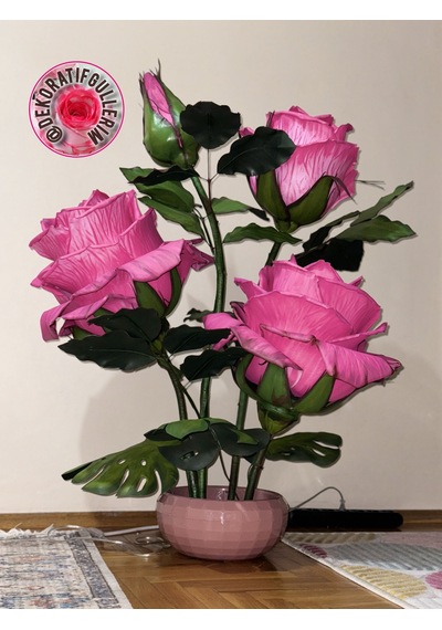 Favorite Pembe Lambader 112cm 2,5kg 220volt Dekoratif Organik