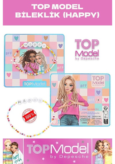 Top Model Bileklik Happy