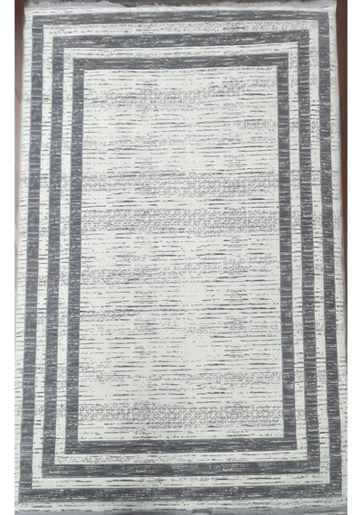 Mihra Halı % 100 Akrilik 4 Mevsim Sık Dokuma Gri Salon, Oturma Odası Halısı N4213
