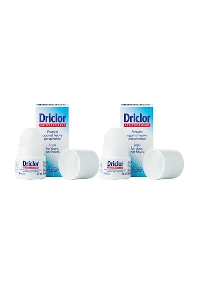 Driclor Aşırı Terleme Perspirant Roll-On Deodorant 2 x 20 ML