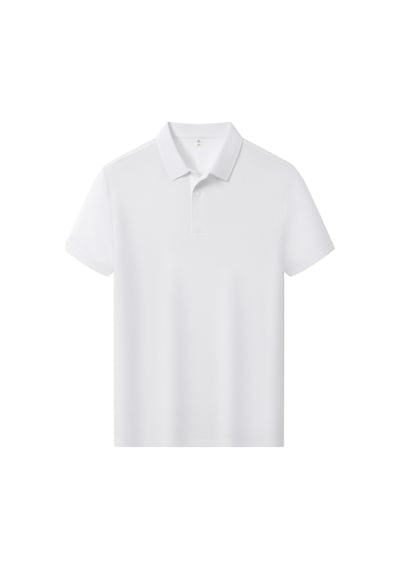 New Performance.arw98255.serintutan-antibakteriyel-yüksek Kalite.çıtçıtlı Polo T.shirt Beyaz