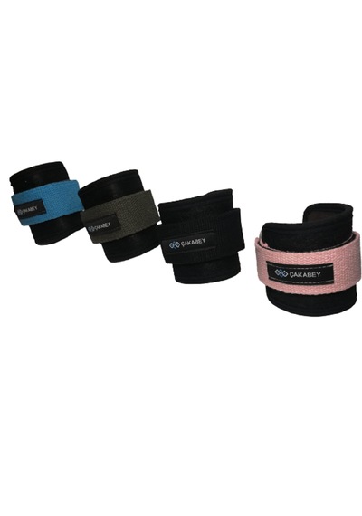 D Ring Fitness Ayak Bileği Ağırlık Çalışma Kemeri Ankle Straps Fitness 1 Çift Sağ/sol Takım Mavi
