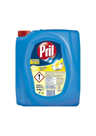 Prıl Bulasık Deterjanı 4 Kg Lımon