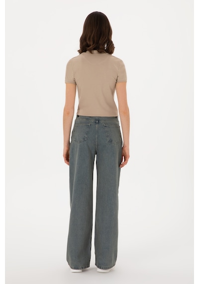 U.S. Polo Assn. U.s. Polo Assn. Kadın Yeşil Pantolon Jean 50304335-dn0030 Green