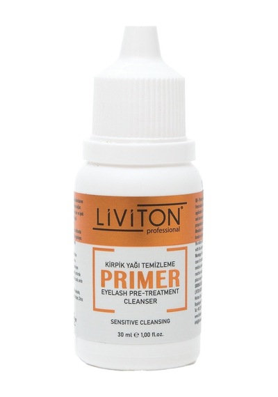 Liviton İpek Kirpik Yağı Temizleme Primer 30ml 00