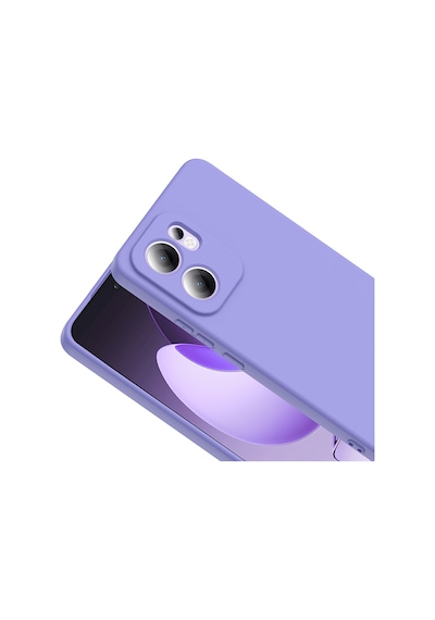 Oppo Reno 13f 5g Kılıf Zore Mara Lansman Kapak Lila
