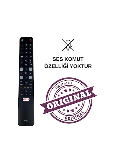 Ses Komutsuz Tcl Rc802n Yaı2  Kumanda