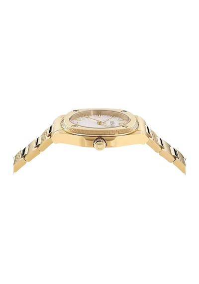 Versace Greca Pulse 36 Mm Quartz Saat Vrscve5h00526 Sedef
