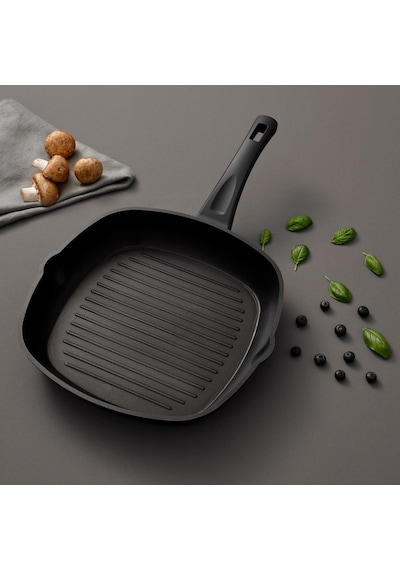 Hisar Milas Granit Grill Izgara Tava 28 Cm Karışık
