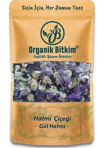 Organik Bitkim Hatmi - Gül Hatmi Çiçeği 500 G