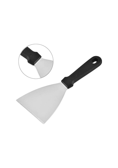 3b Trend Ergonomik Kaymaz Sap Geniş Ağızlı Mutfak Spatulası 8 Cm Siyah