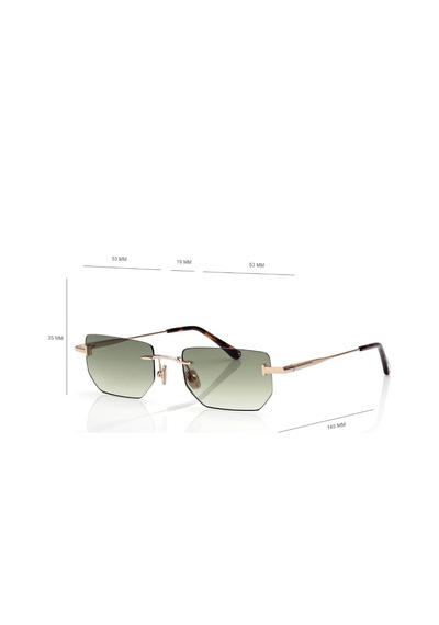 Ethan 1355 28p 53-19-145 Tomford Kadın Güneş Gözlüğü Altın
