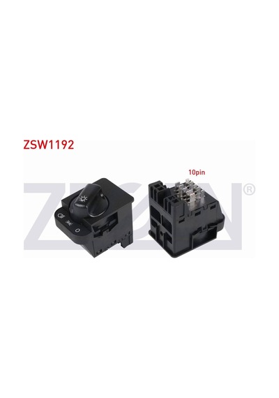 Opel Corsa B - Vectra A - Astra F - Combo B - Tıgra A 1988-2001 Far Anahtarı 10 Pin 1241319