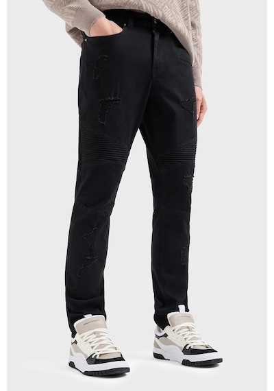 Armani Exchange Erkek Kot Pantolon 6dzj27 Z1aaz 1200 Siyah Siyah