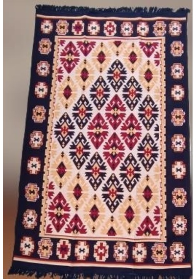 Kilim Antik 120-180 Otantik Model Nature Boya Çift Taraflı El yapımı