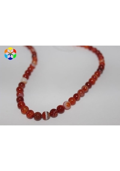 Akik Taşı Dizi 8Mm (14235)