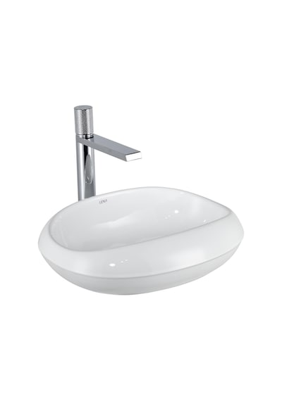 Ey-4710 Tezgah Üstü Lavabo Parlak Beyaz