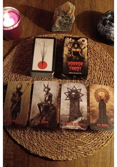 Horror Tarot Destesi 78 Kart - Arındırma Kesesi Hediyeli