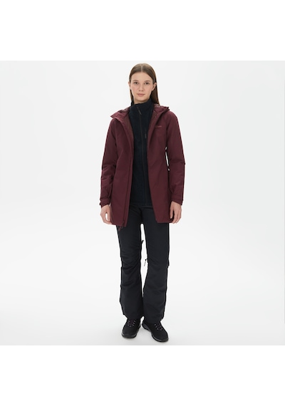 Jack Wolfskin Heidelstein Ins Kadın Kahverengi Mont