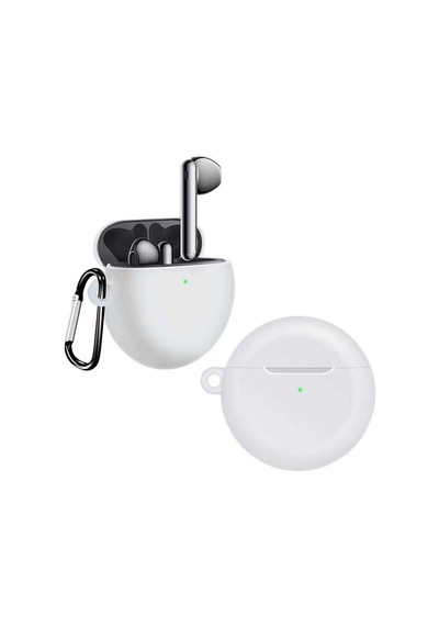 Huawei Freebuds 4 Kılıf Silikon Airbag Kılıf 24 Lila