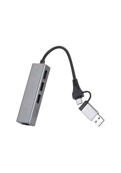 Usb 3.0 To Ethernet Rj45 Lan Hub 1000mbps 3 Adet Usb 3.0 Çıkışlı Ethernet Adaptörü Type-c Rj45 Lan Kablosu Usb 3.0 Hub Ağ Kartı Pc Macbook Samsung Uyumlu 1109