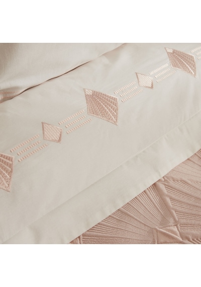 Karaca Home Diamond Çift Kişilik Düet Set Somon