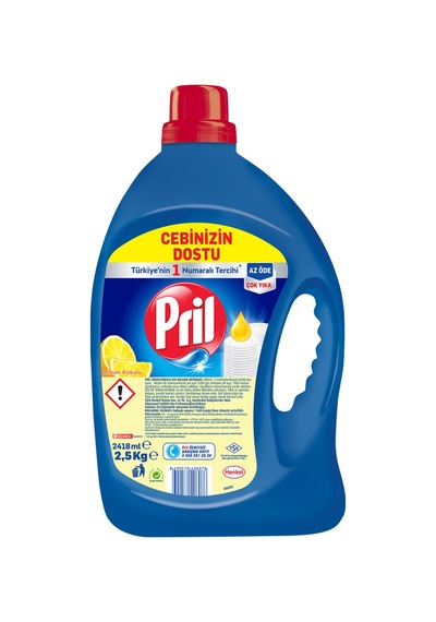 Pril Limon 2.418 L 4 Adet