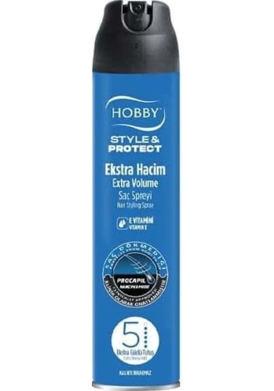 S Ve P Ekstra Hacim Saç Spreyi 250ml Açık