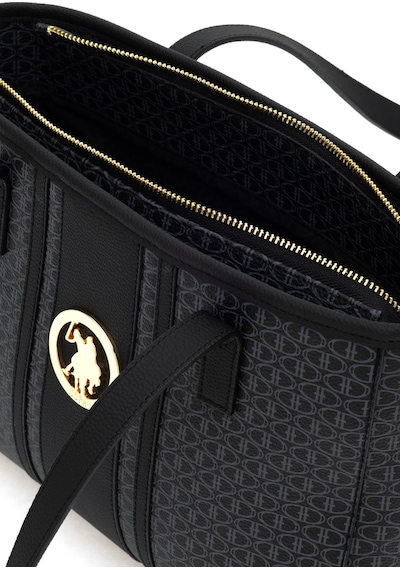 U.S. Polo Assn. Kadın Siyah Kol Çantası 50311444-VR046