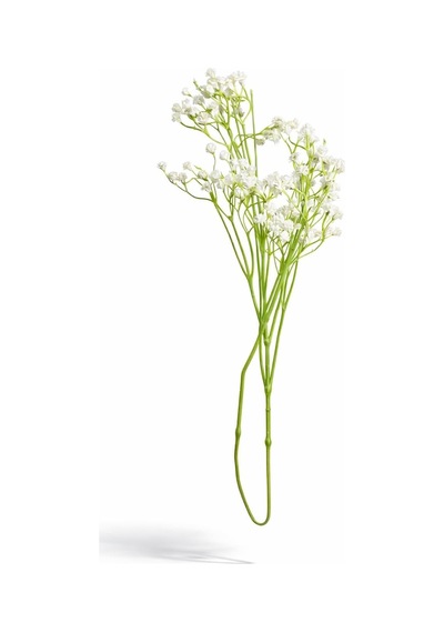 Yapay Gypsophila Çiçeği, Beyaz, 38 Cm, Dekoratif Saksı Ve Vazo Düzenlemeleri İçin, 1 Adet Diğer